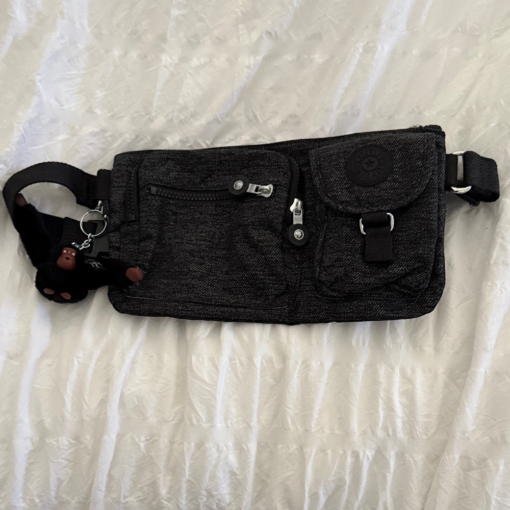 Kipling Black Belt Bag